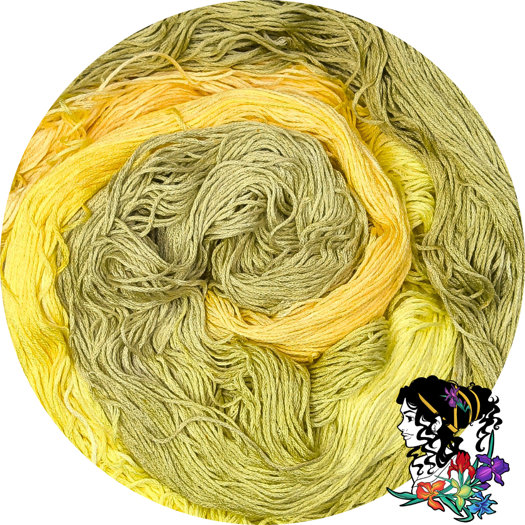 Circe (Iris Collection) - Flower Silk Thread Colorway