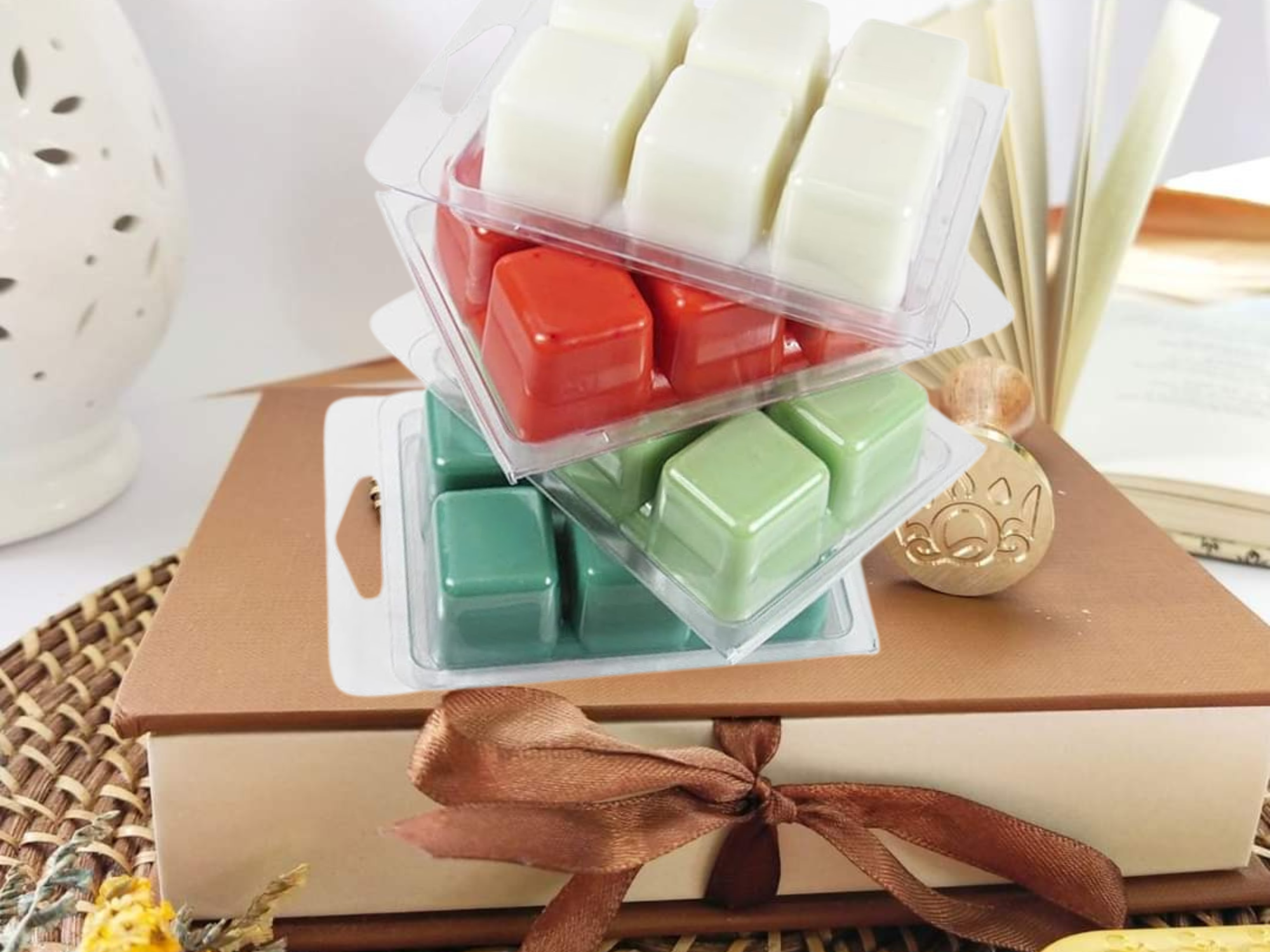 Clamshell Wax Melts - Cozy & Comforting  – Warm, Inviting Scents for Relaxation & Seasonal Gifting