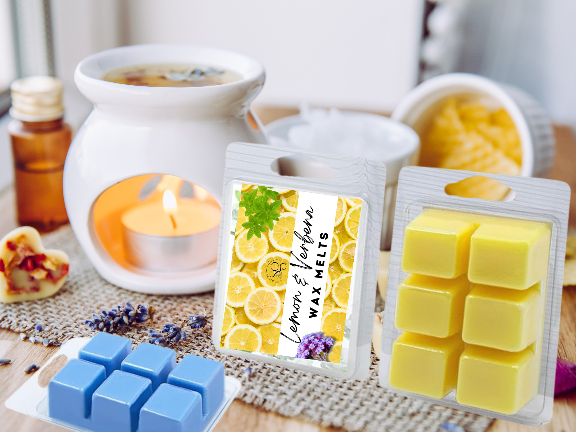 Clamshell Wax Melts – Spring & Summer scents – Fresh, Fruity & Floral for Bright Seasonal Vibes