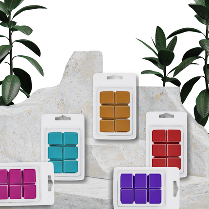 clamshell Wax Melts - Spa & Relaxation  – Calming Aromas for Wellness, Self-Care & Gift Sets