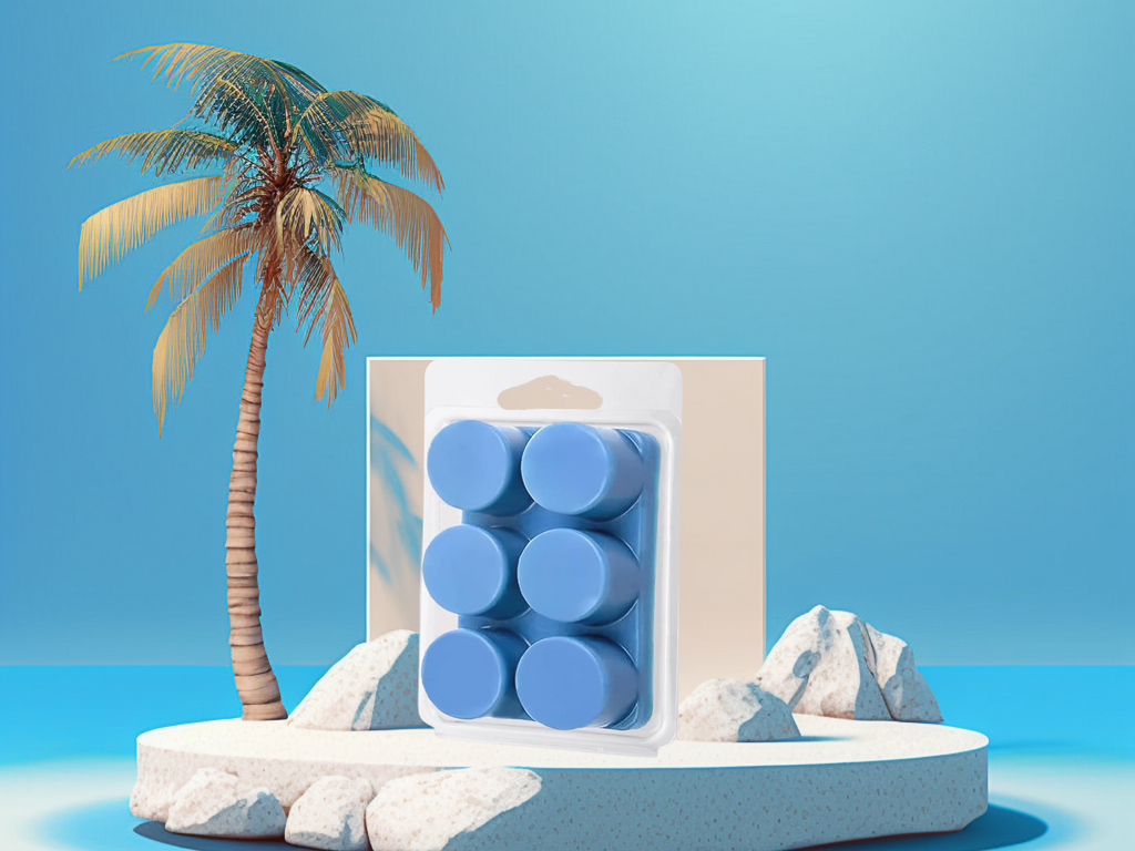 clamshell Wax Melts - Spa & Relaxation  – Calming Aromas for Wellness, Self-Care & Gift Sets