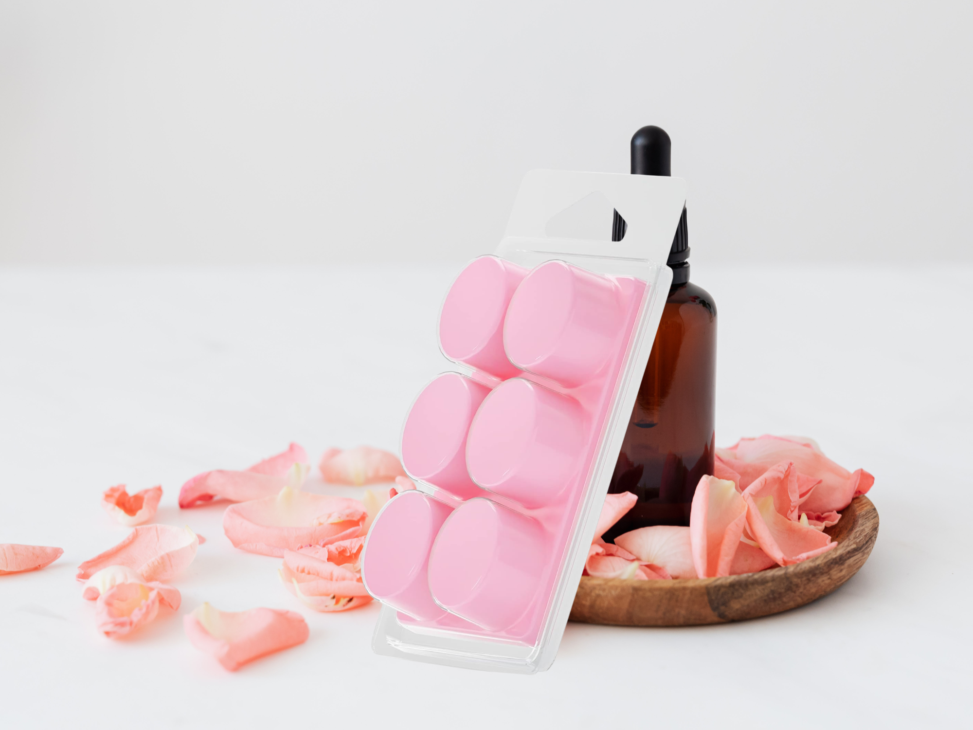 Clamshell Wax Melts - Romantic & Floral – Elegant Floral Blends for Gifting & Everyday Luxury