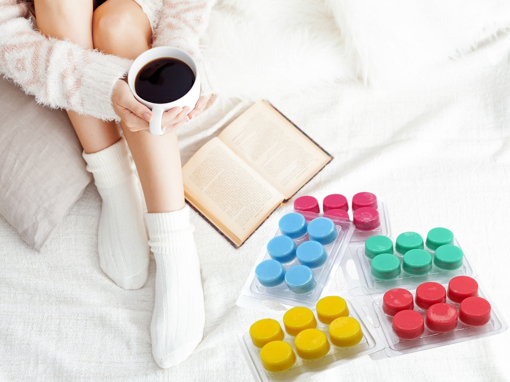 Clamshell Wax Melts - Romantic & Floral – Elegant Floral Blends for Gifting & Everyday Luxury