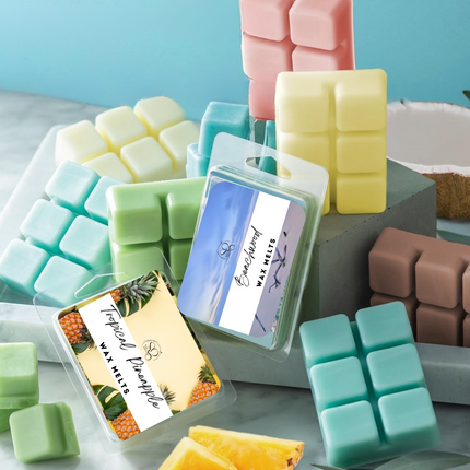 Clamshell Wax Melts – Spring & Summer scents – Fresh, Fruity & Floral for Bright Seasonal Vibes