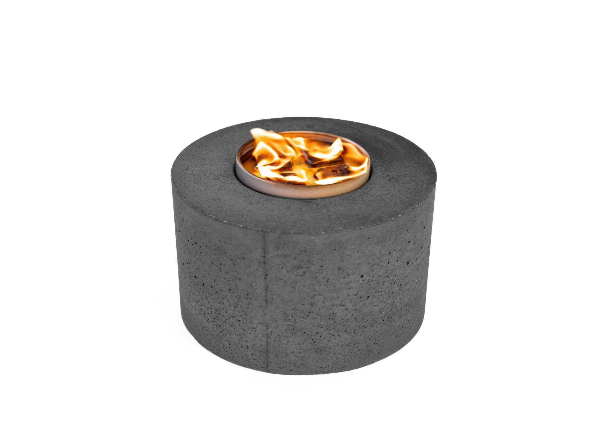 City Bonfires Classic Cylinder Concrete Fire Pit
