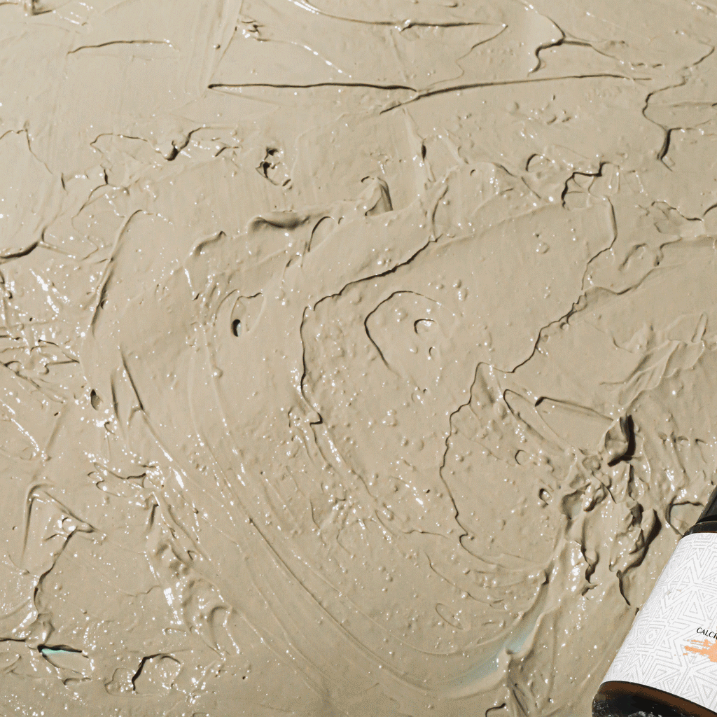 Calcium Bentonite Clay Face Mask - Ready-to-Use, Pure Spring Water