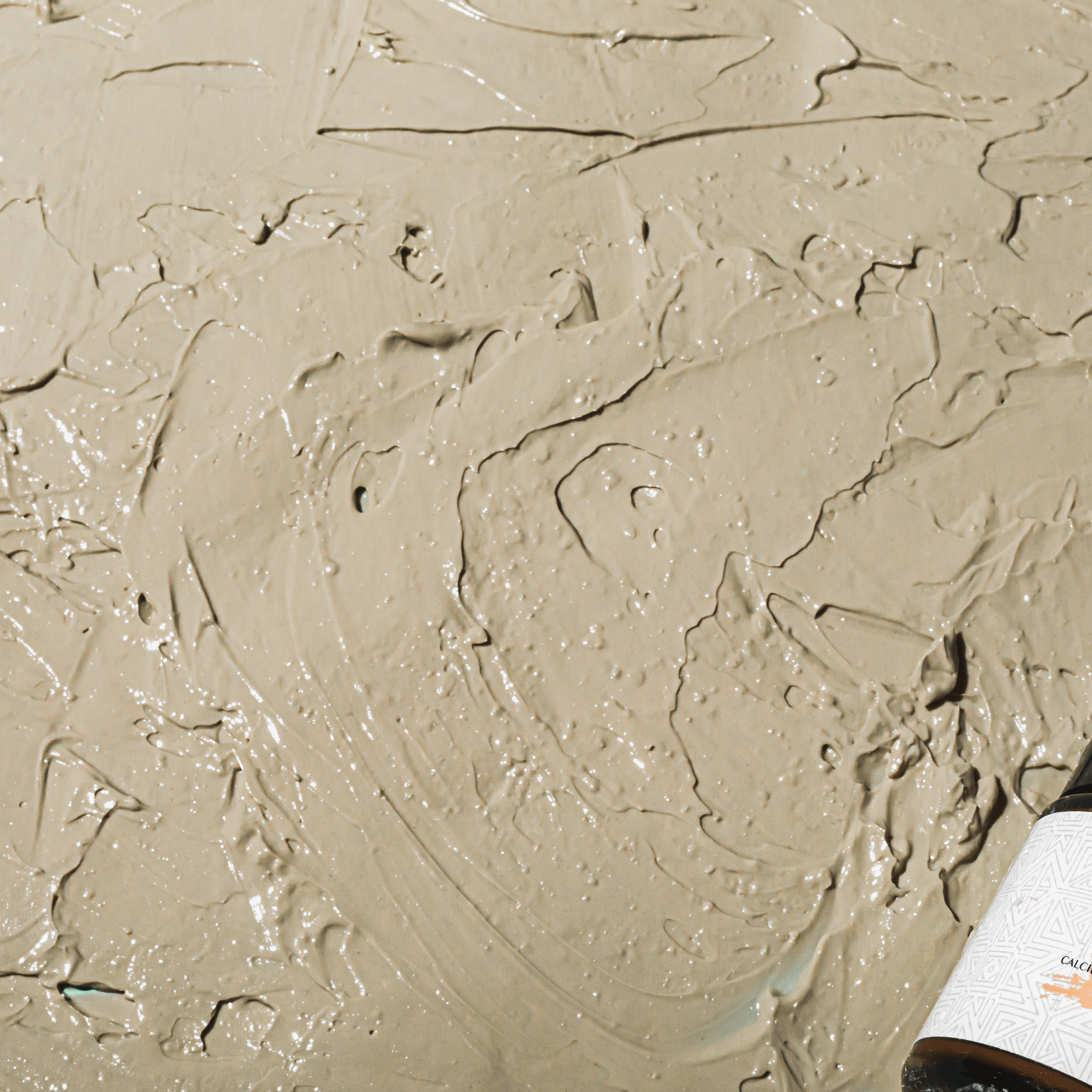 Calcium Bentonite Clay Face Mask - Ready-to-Use, Pure Spring Water