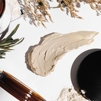 Calcium Bentonite Clay Face Mask - Ready-to-Use, Pure Spring Water