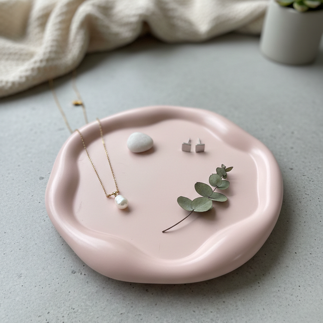 Jesmonite Jewelry Tray