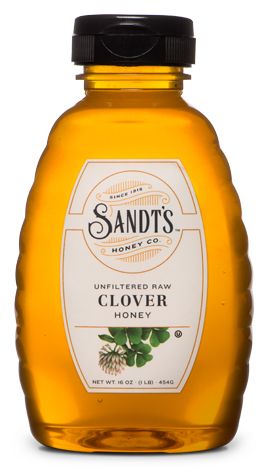 Unfiltered Raw Clover Honey