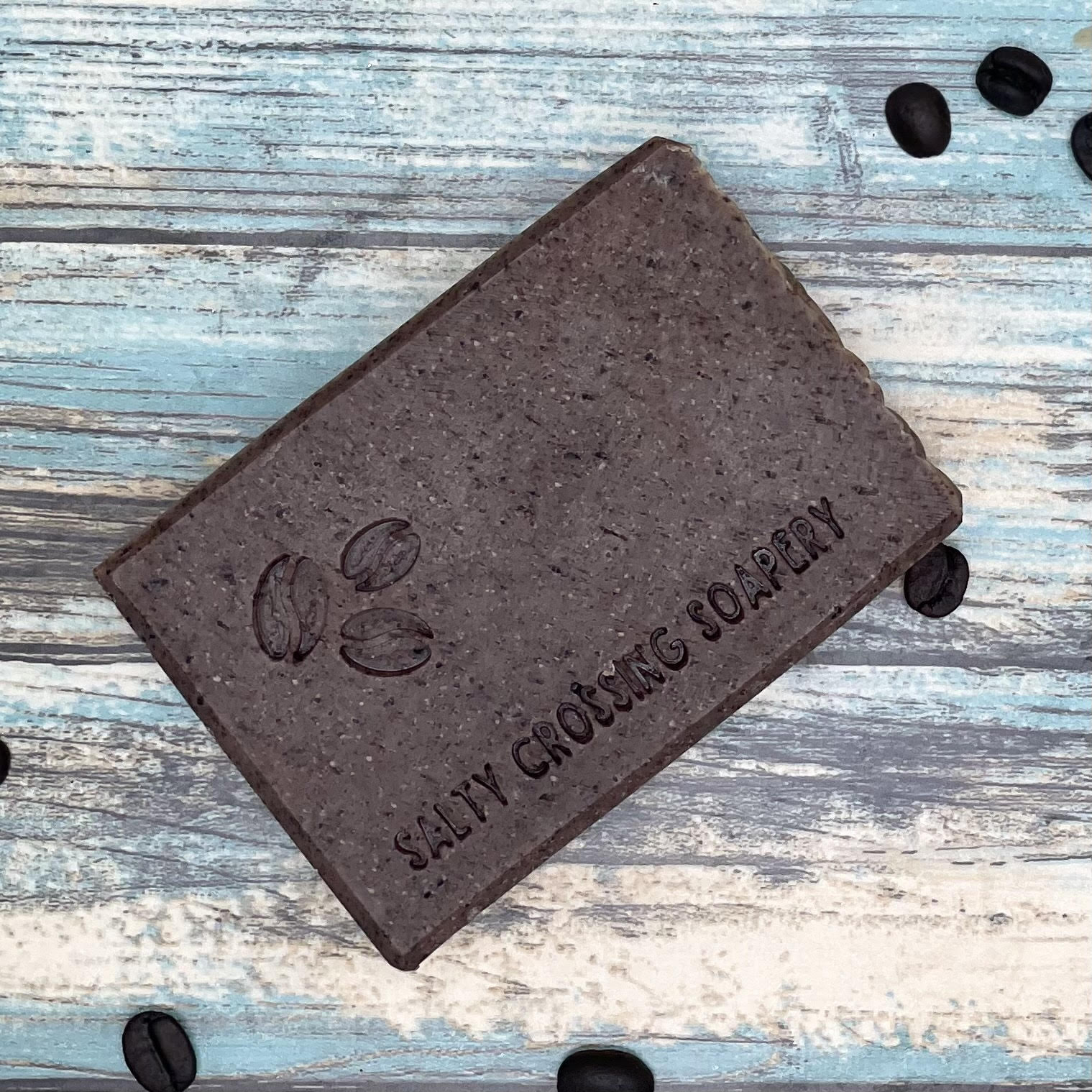 Coffee Scrub Soap | Handmade Goat Milk Artisan Bar | All Natural Ingredients | Gift for Javaphile | Ecofriendly Recycled Zero Waste Package