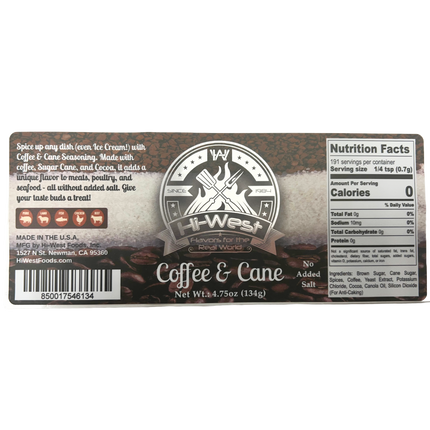 Coffee & Cane Seasoning