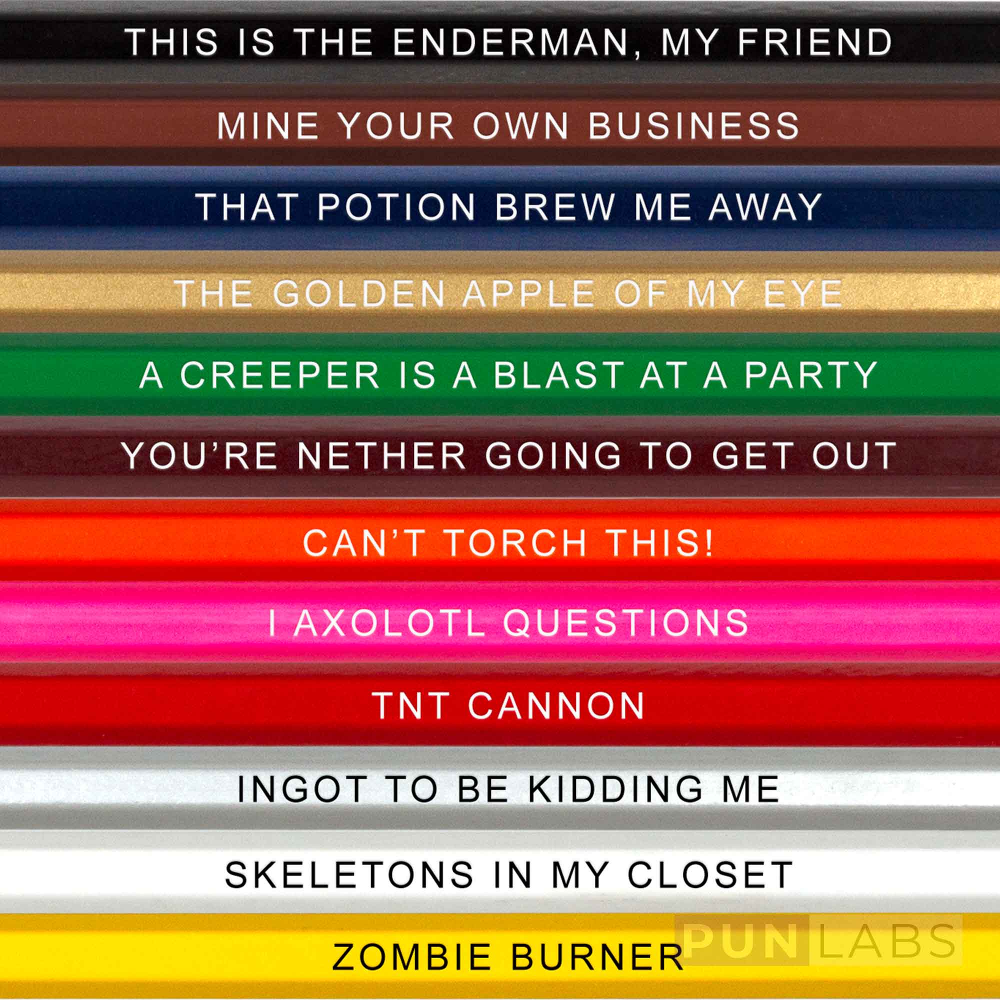 Colorcraft Colored Pencil Set for Fans of Minecraft