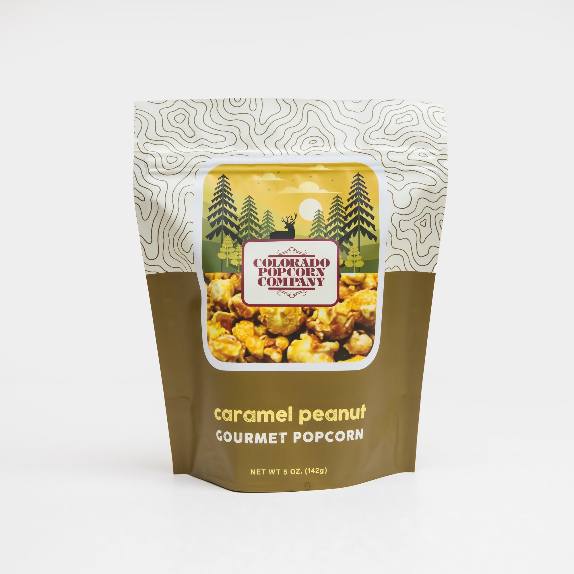 Caramel Peanut Popcorn