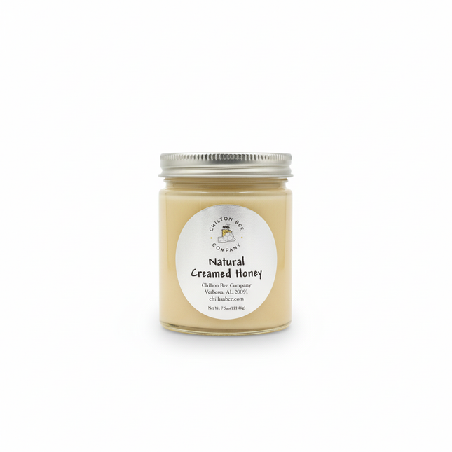 Creamed Honey - Smooth Spreadable Alabama Wildflower Honey