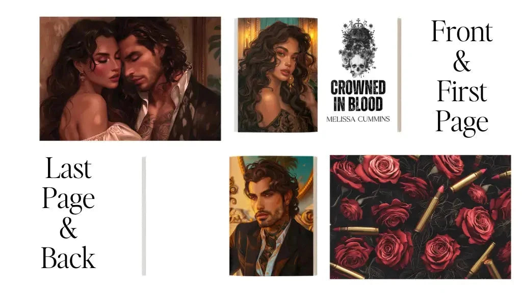 Crowned In Blood Hardcover Only - Dark Mafia Romance Special Edition