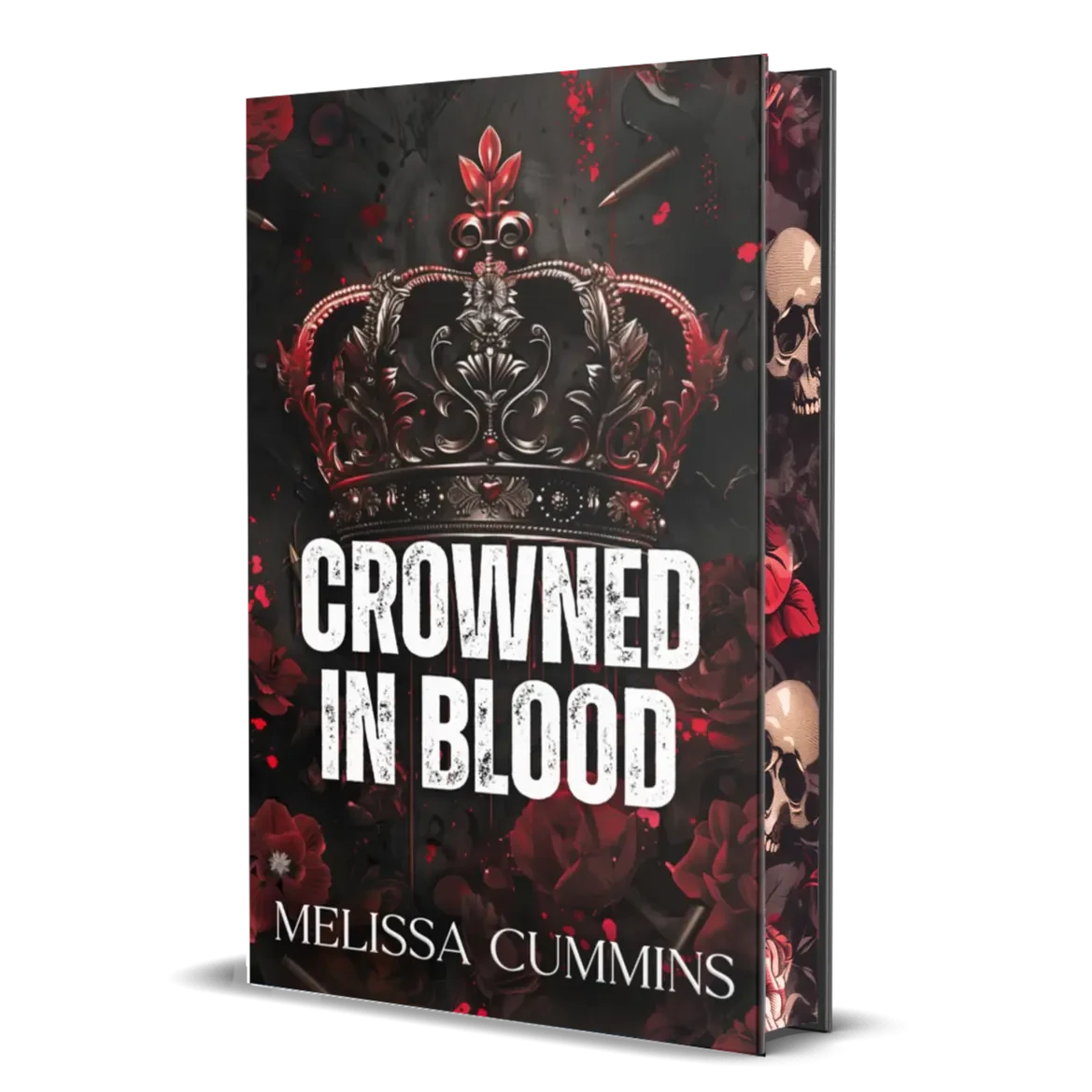 Crowned In Blood Hardcover Only - Dark Mafia Romance Special Edition