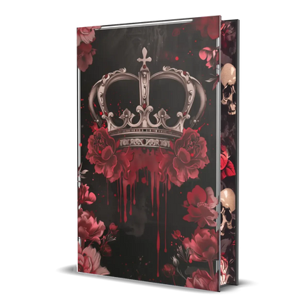 Crowned In Blood Hardcover Only - Dark Mafia Romance Special Edition
