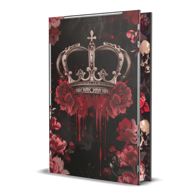 Crowned In Blood Hardcover Only - Dark Mafia Romance Special Edition