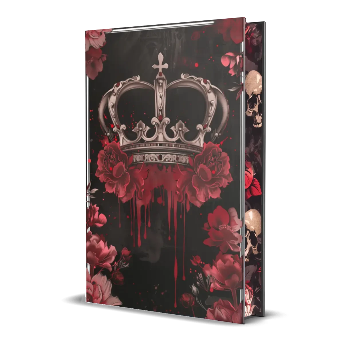 Crowned In Blood Hardcover Only - Dark Mafia Romance Special Edition