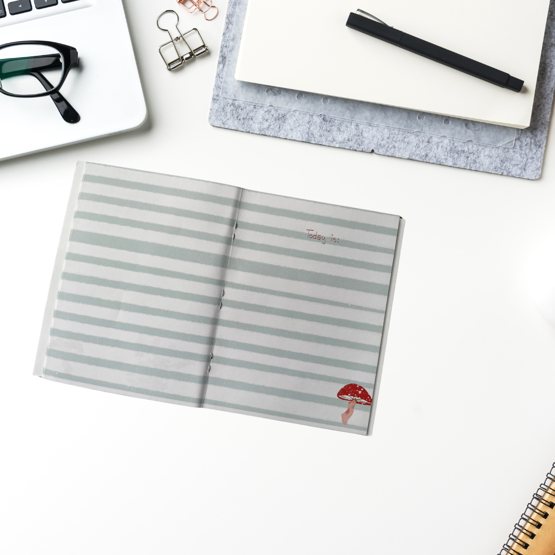 Mushroom Journal and Pen