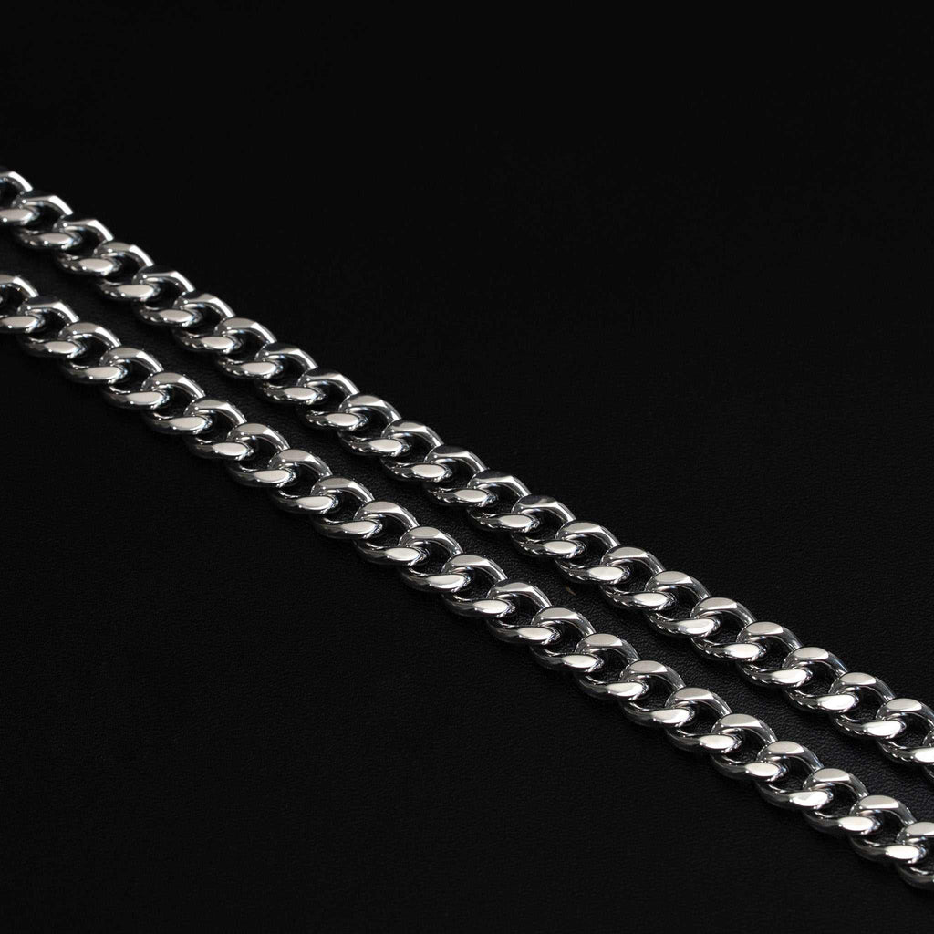 Miami Cuban Link Chains - Solid 925 Sterling Silver 5/8mm