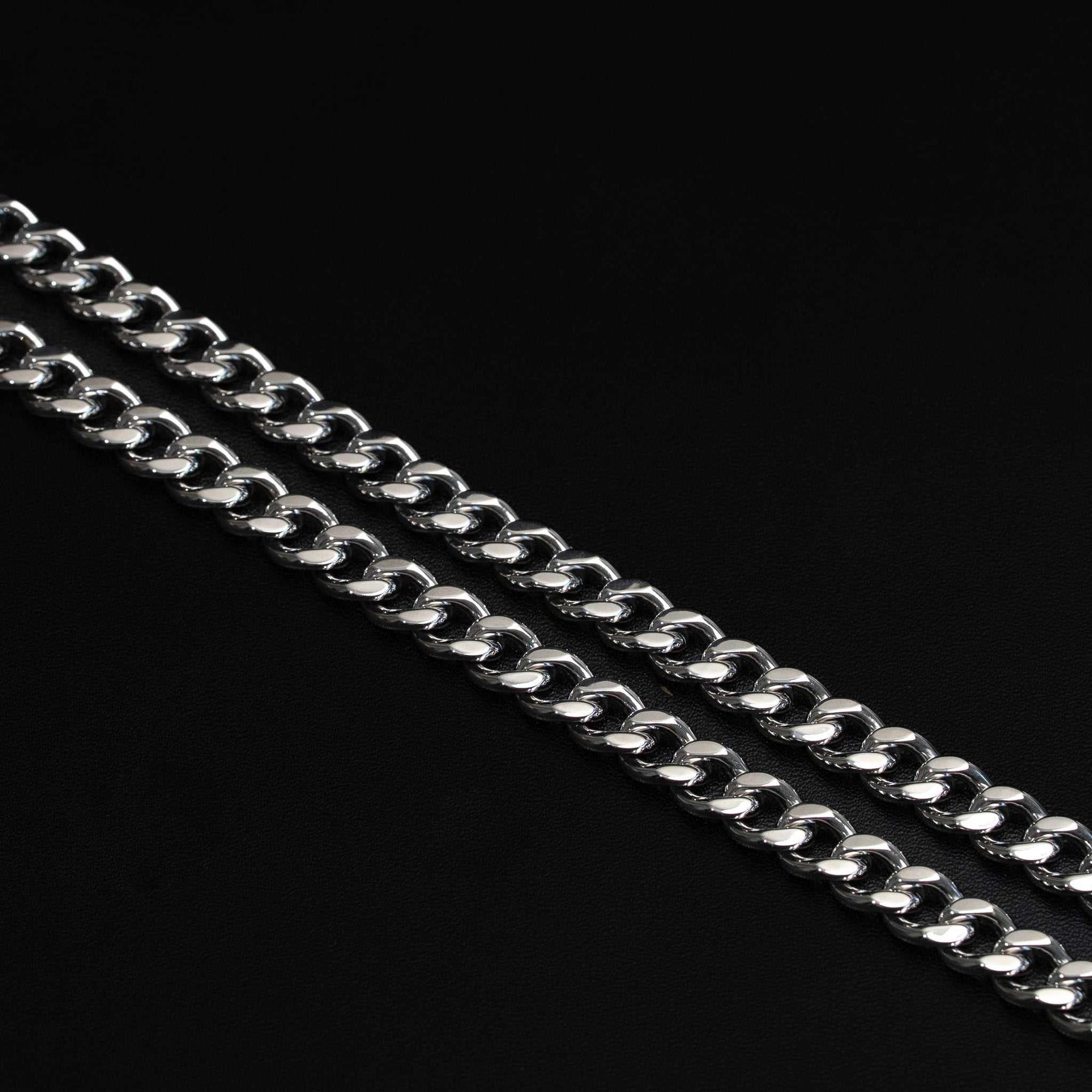 Miami Cuban Link Chains - Solid 925 Sterling Silver 5/8mm