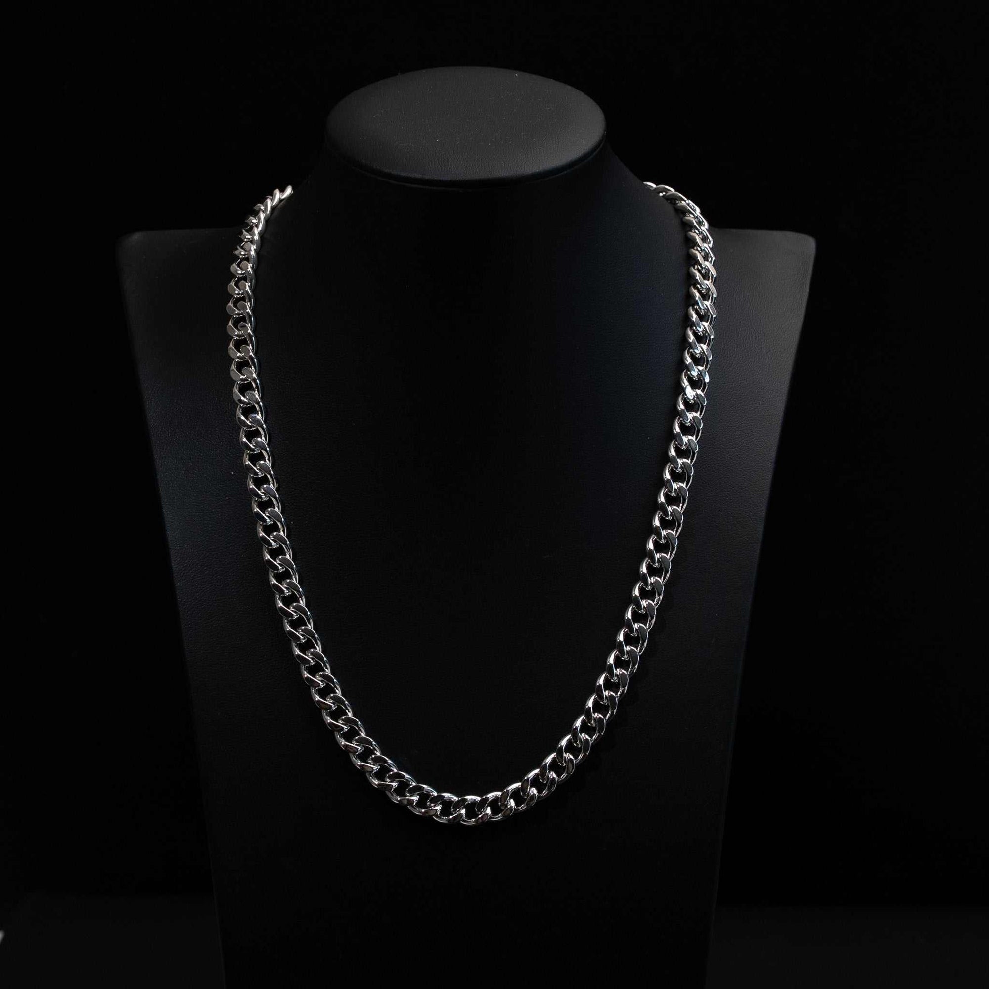 Miami Cuban Link Chains - Solid 925 Sterling Silver 5/8mm