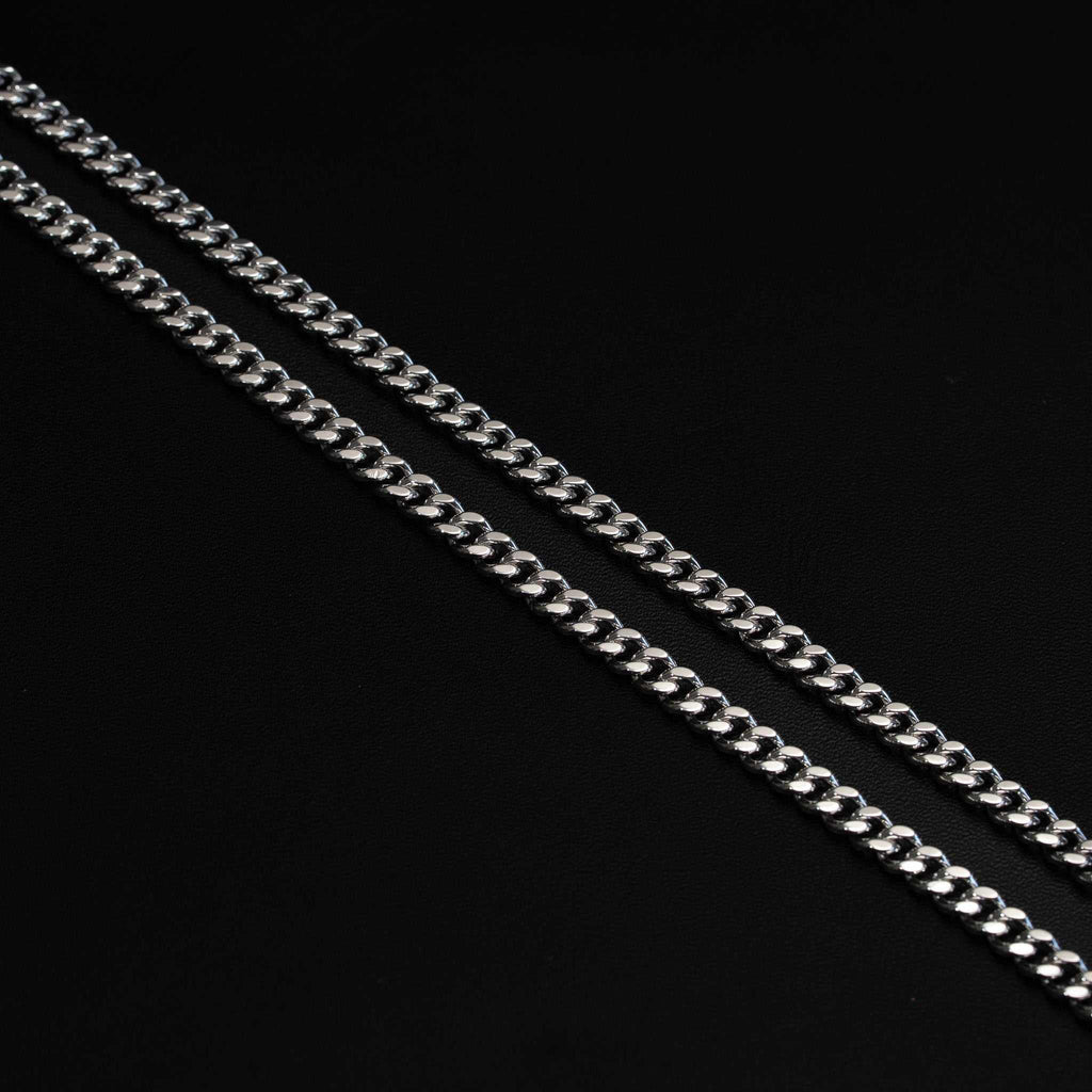 Miami Cuban Link Chains - Solid 925 Sterling Silver 5/8mm