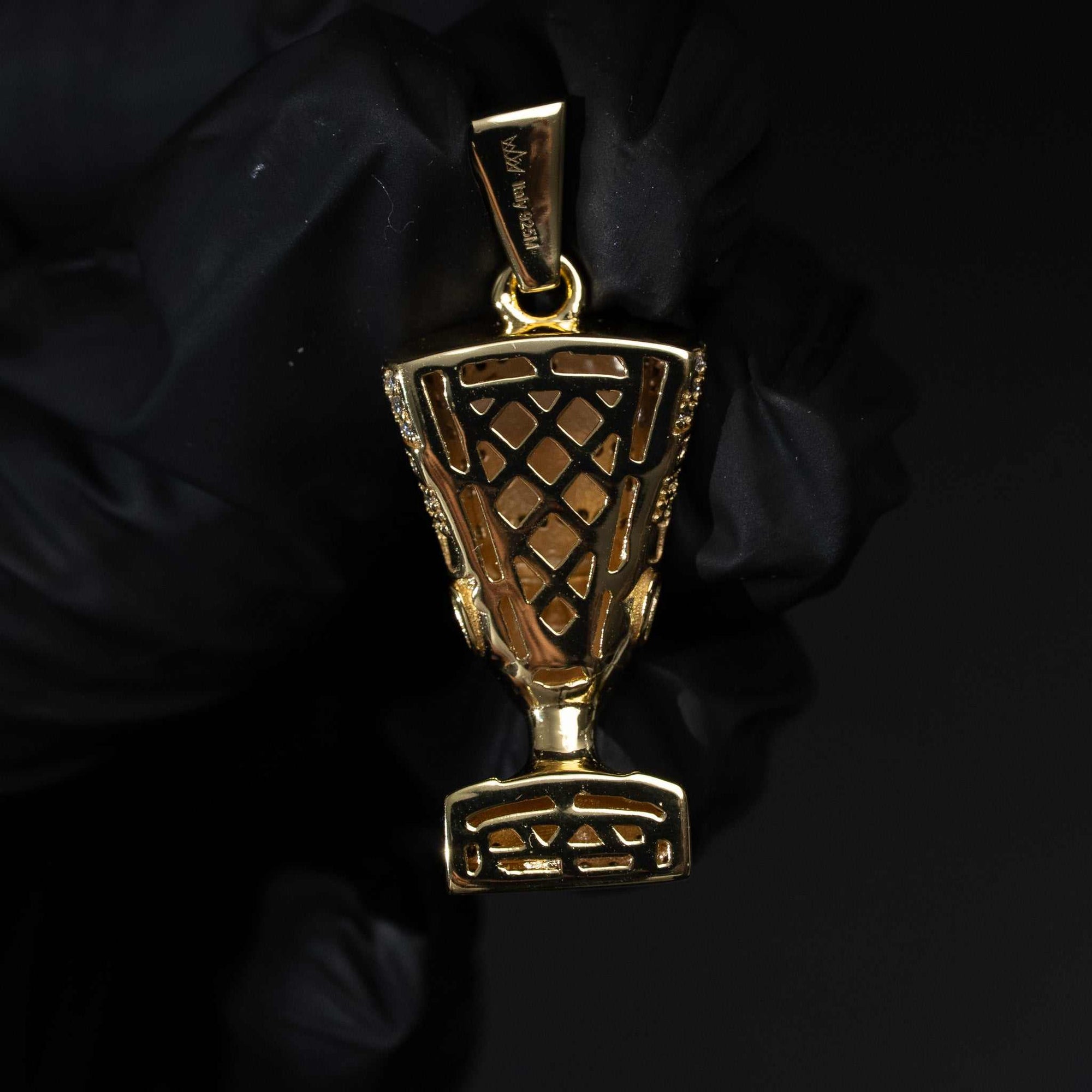 Nefertiti Pendant Moissanite 925 Sterling Silver Egyptian Queen