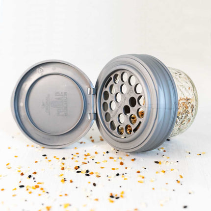 reCAP® Mason Jar Shaker Lid For Spices, Regular Mouth, 4-pack