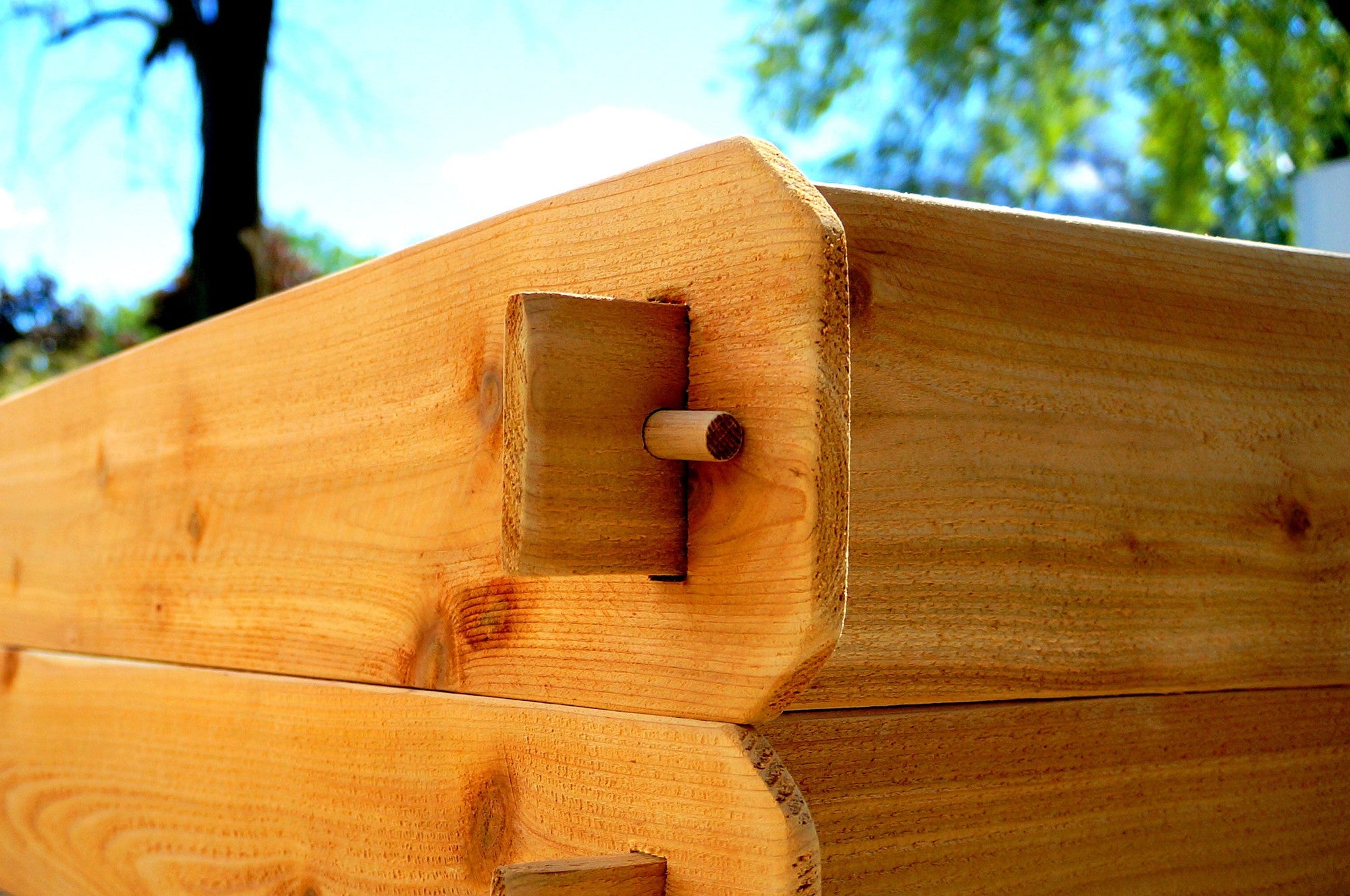 Timberlane Gardens Raised Garden Bed Kit Double Deep (Two 2x6) Select Cedar