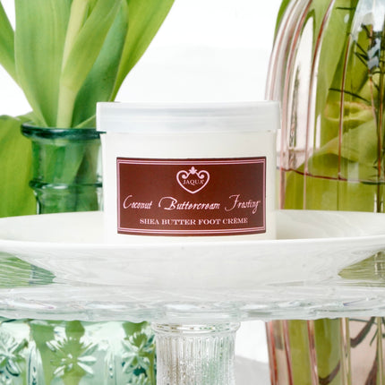 Coconut Buttercream Frosting Foot Crème