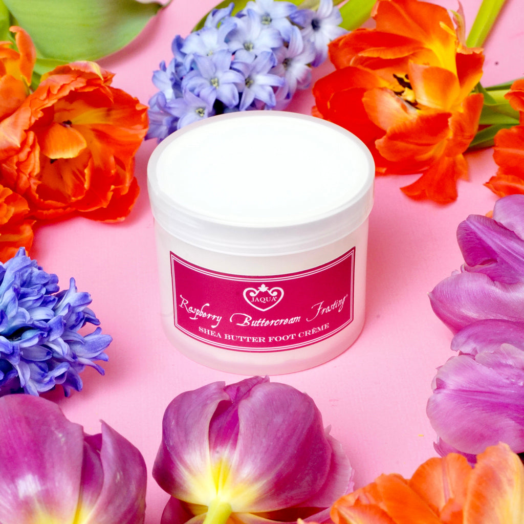 Raspberry Buttercream Frosting Foot Crème