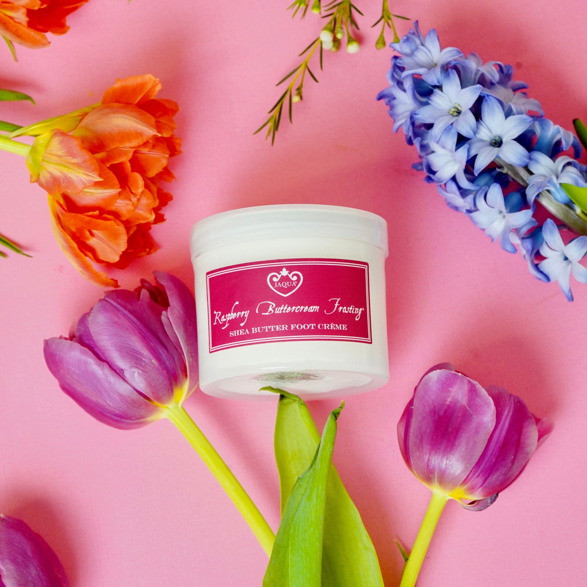 Raspberry Buttercream Frosting Foot Crème