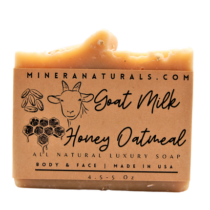 Goat milk, Honey & Oatmeal