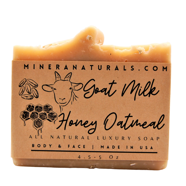 Goat milk, Honey & Oatmeal