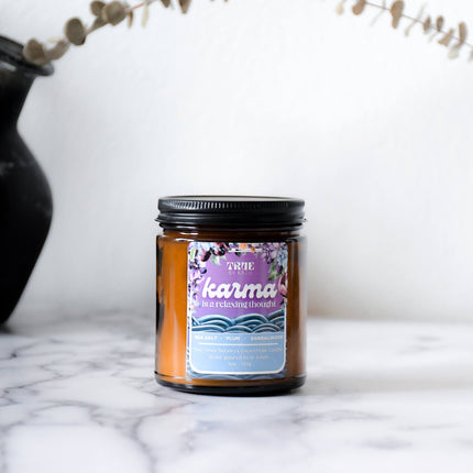 Karma is a Relaxing Thought Candle