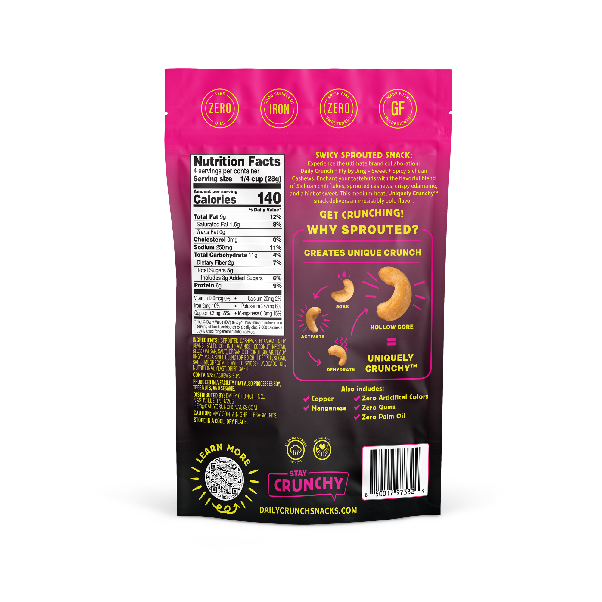 SWEET & SPICY SICHUAN ALMONDS