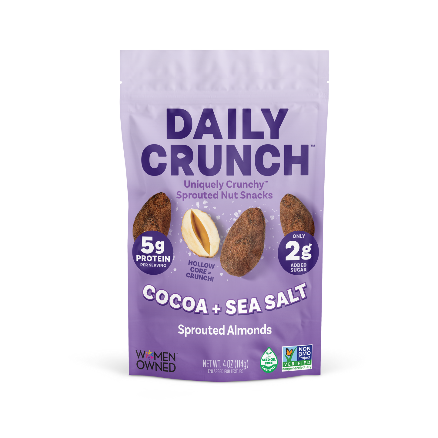 COCOA + SEA SALT ALMONDS