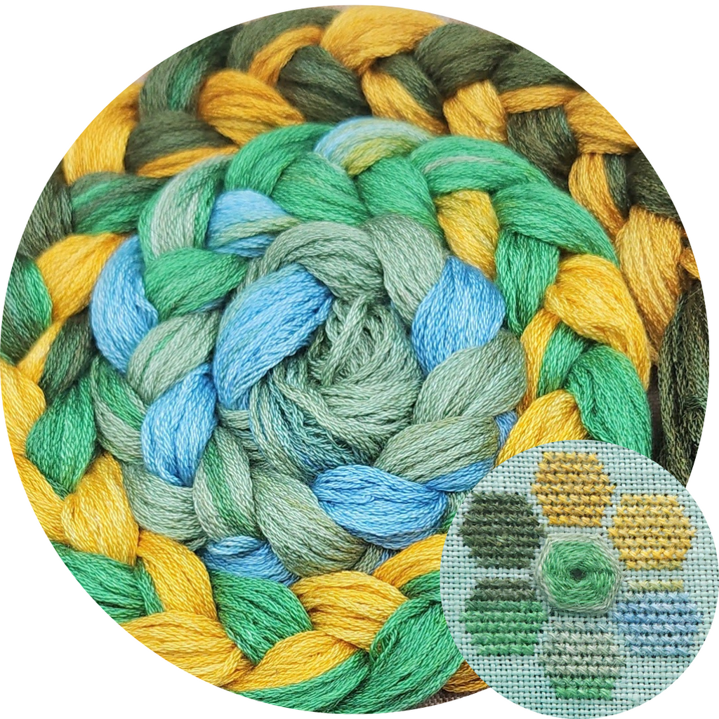 Dandelion Sky - Flower Silk Duo Silk Floss Special Edition