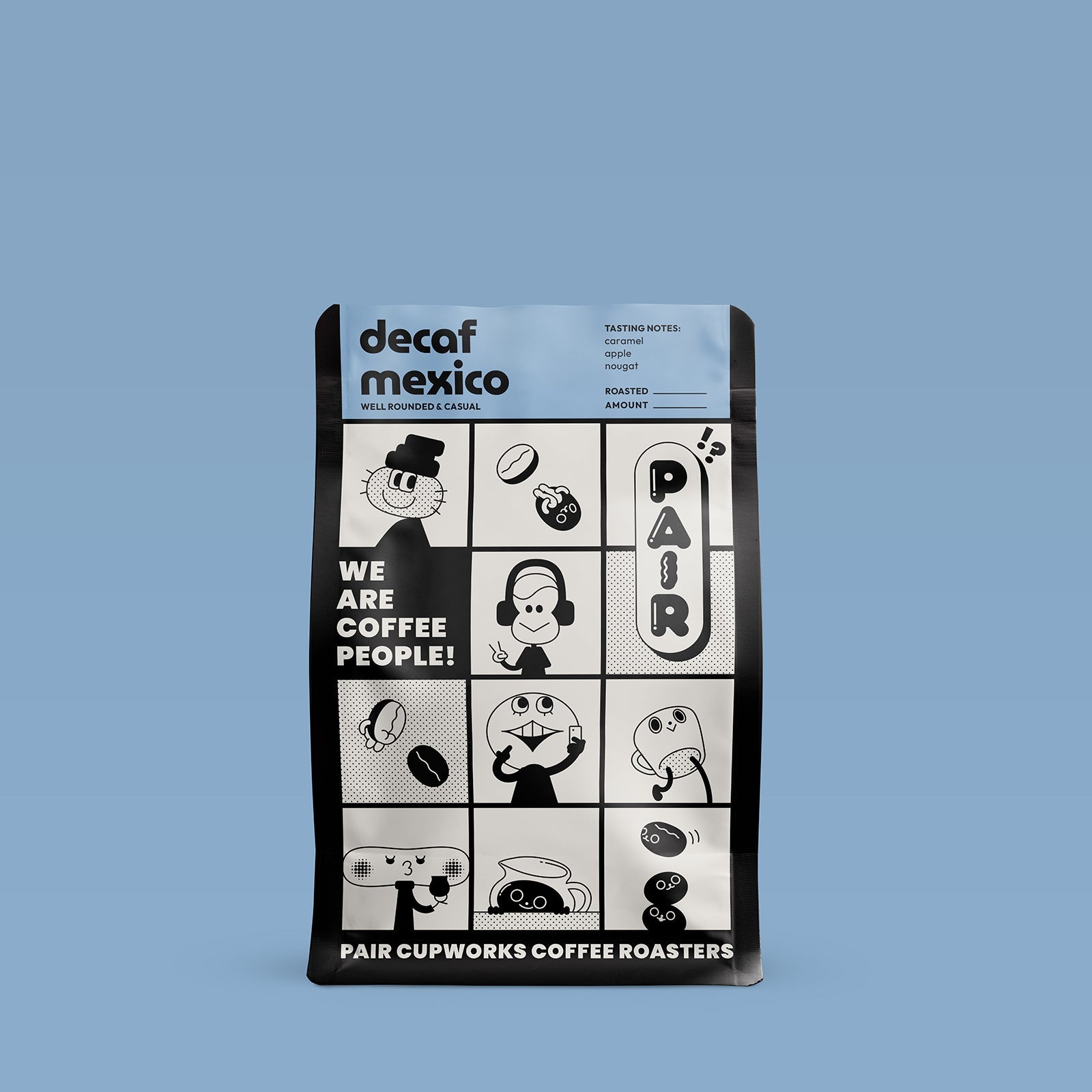 Decaffeinated Wash-Processed Coffee Beans from Mexico