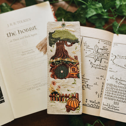 A Halfling's Life Embroidered Bookmark