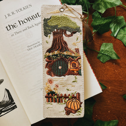A Halfling's Life Embroidered Bookmark