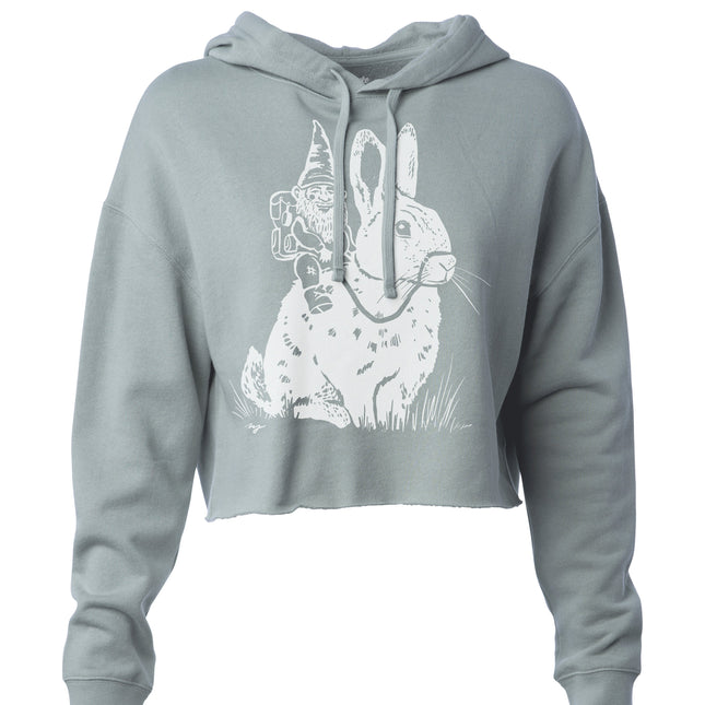 Gnome Wanderer · Cropped Hoodie