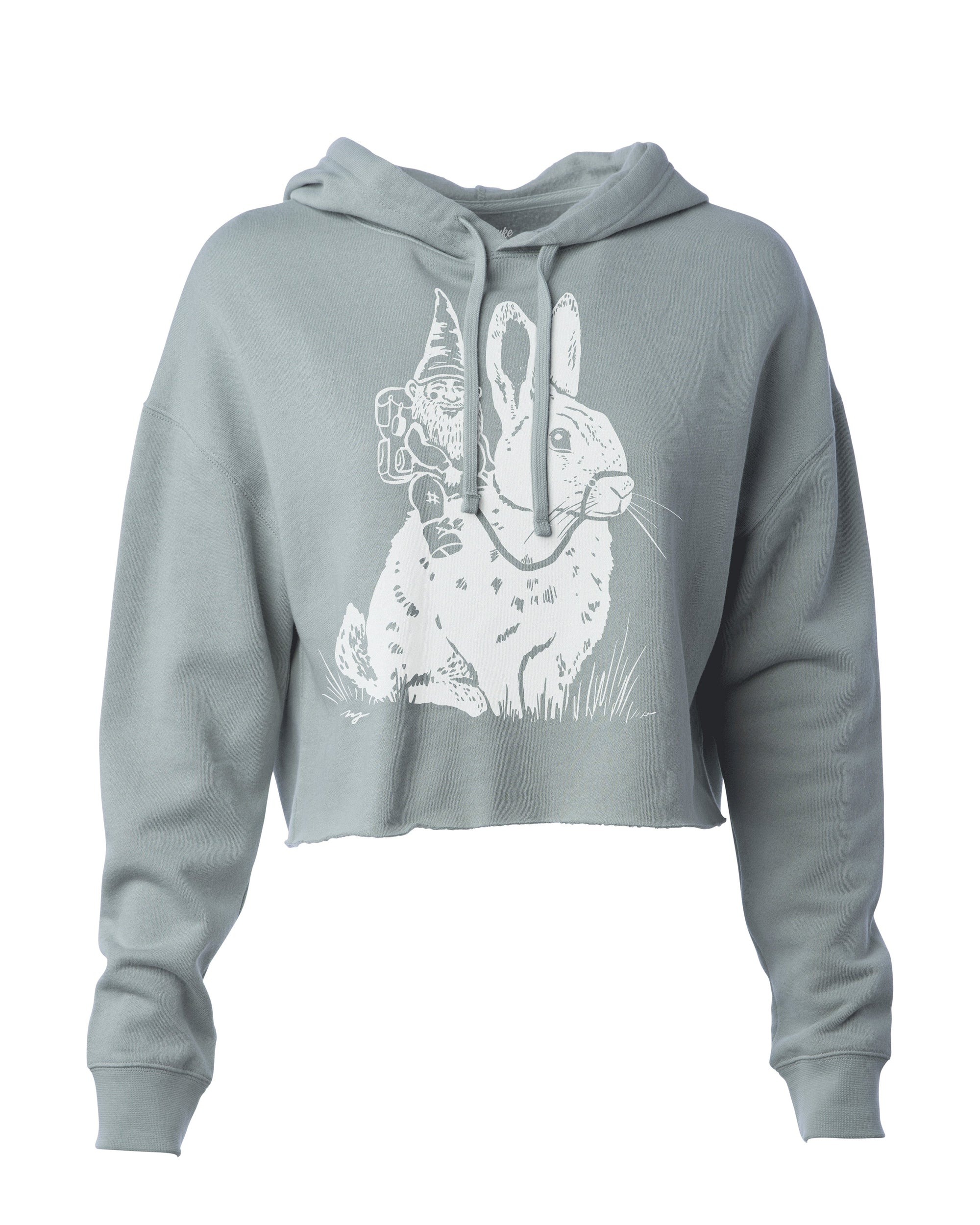 Gnome Wanderer · Cropped Hoodie