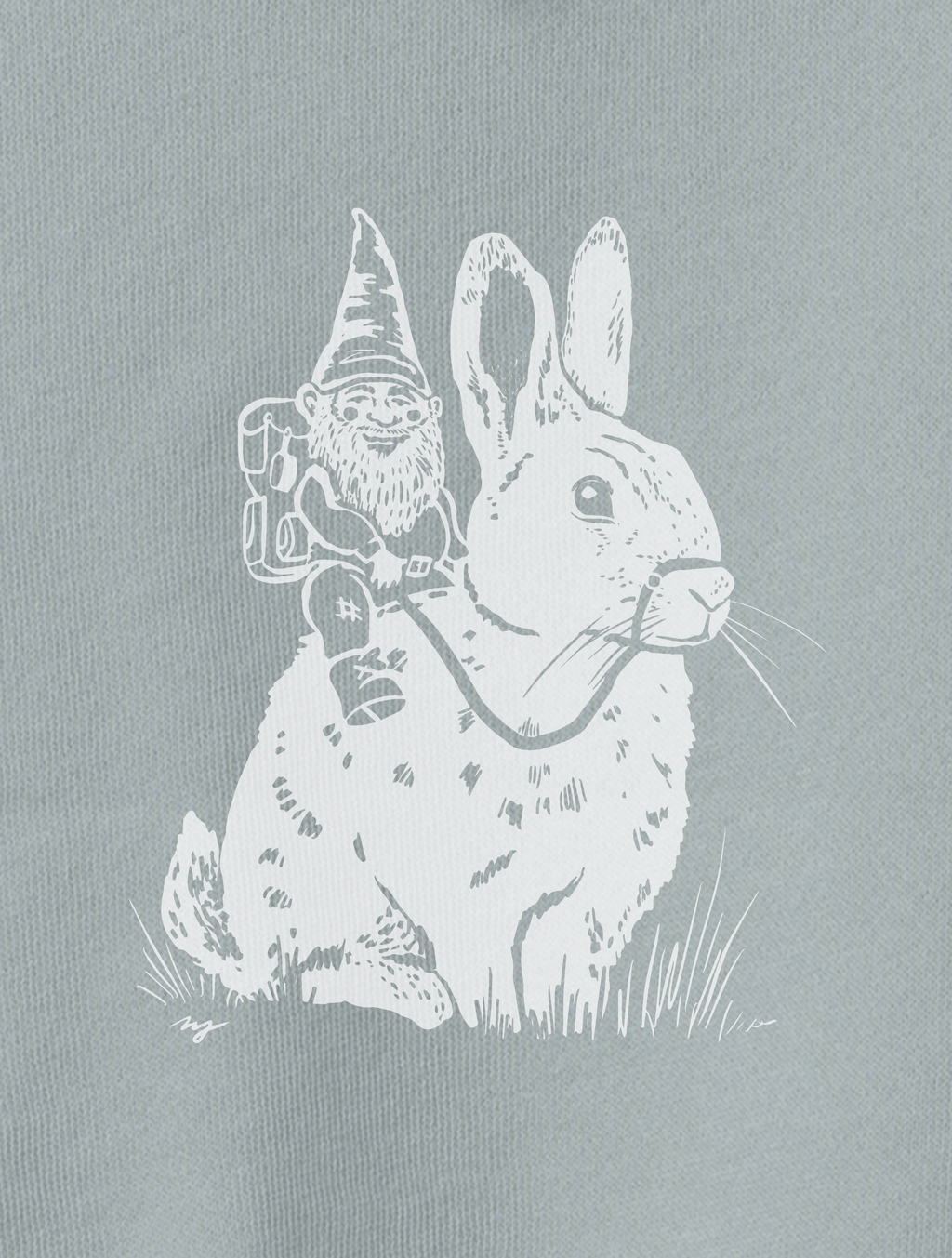 Gnome Wanderer · Cropped Hoodie