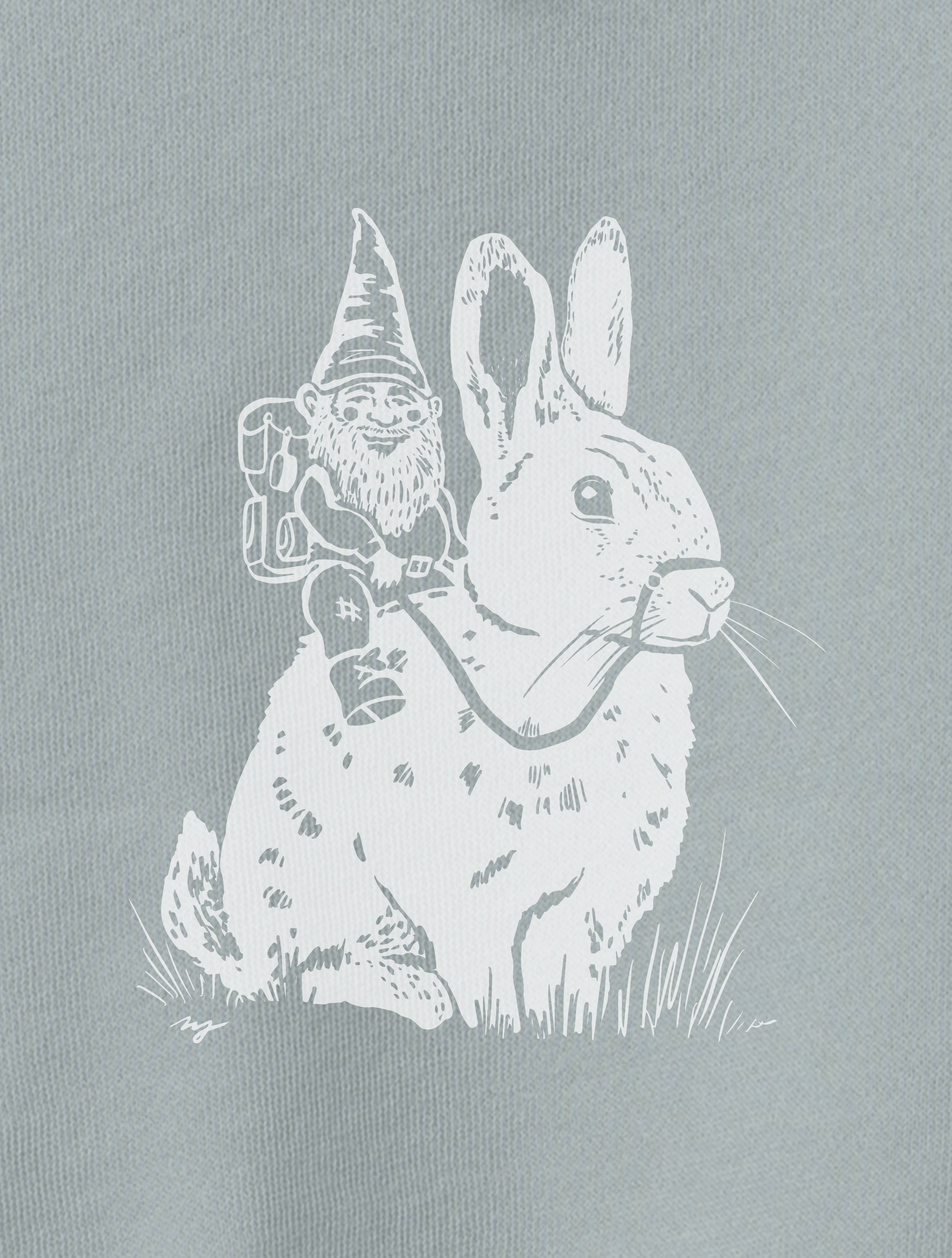 Gnome Wanderer · Cropped Hoodie