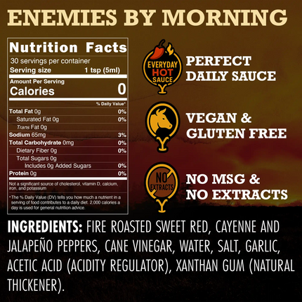 Enemies by Morning (Roasted Jalapeño)