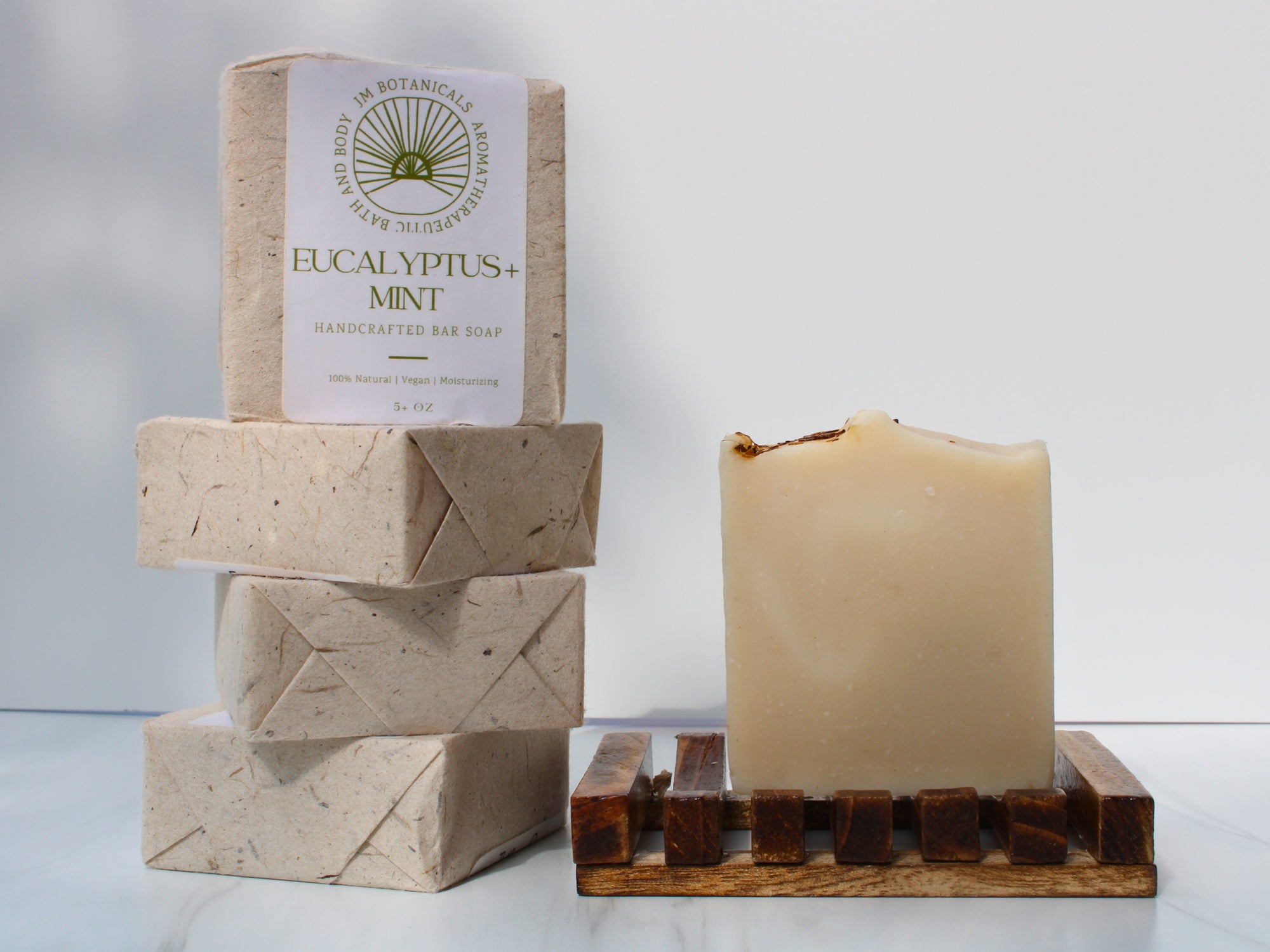 Eucalyptus + Mint  Handcrafted Soap